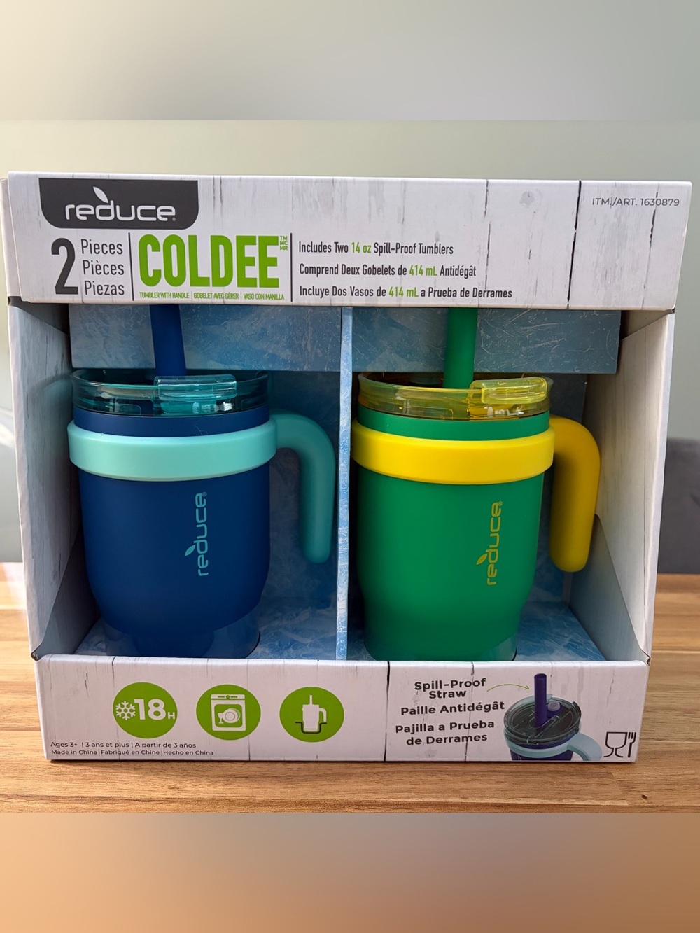 NWT: Reduce Coldee 14 oz tumblers 2-pack